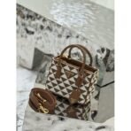 Prada Symbole embroidered fabric mini bag - Image 9