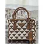 Prada Symbole embroidered fabric mini bag - Image 5