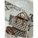 Prada Symbole embroidered fabric mini bag - Image 3