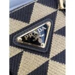 Prada Symbole embroidered fabric mini bag - Image 6