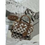 Prada Symbole embroidered fabric top-handle bag - Image 9
