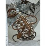 Prada Symbole embroidered fabric top-handle bag - Image 4