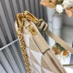 Embroidered jacquard fabric mini-bag - Image 6