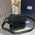 Prada Galleria satin mini-bag with crystals - Image 5