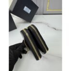 Triangular patent leather mini pouch - Image 4