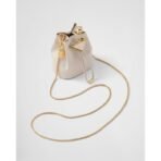Patent leather mini-pouch