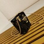 Patent leather mini-pouch - Image 8