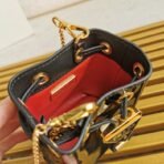 Patent leather mini-pouch - Image 4