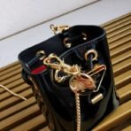 Patent leather mini-pouch - Image 3