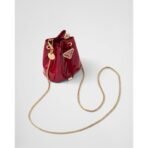 Patent leather mini-pouch