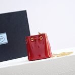 Patent leather mini-pouch - Image 8