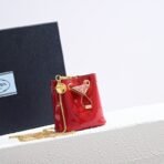 Patent leather mini-pouch - Image 7