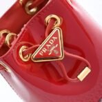 Patent leather mini-pouch - Image 5