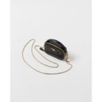 Patent leather mini-pouch