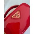 Patent leather mini-pouch - Image 4