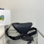 Prada Triangle leather mini-bag - Image 7