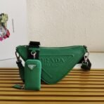 Prada Triangle leather mini-bag - Image 9