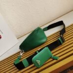 Prada Triangle leather mini-bag - Image 7