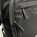 Re-Nylon and Saffiano leather backpack - Image 8