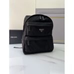 Re-Nylon and Saffiano leather backpack - Image 9
