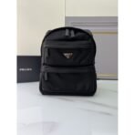 Re-Nylon and Saffiano leather backpack - Image 13