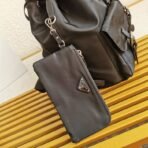 Re-Nylon medium backpack with pouch - Image 3