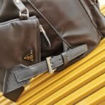Re-Nylon medium backpack with pouch - Image 13