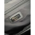 Re-Nylon and Saffiano leather backpack - Image 11