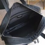 Re-Nylon and Saffiano leather briefcase - Image 4