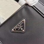 Re-Nylon and Saffiano leather briefcase - Image 10