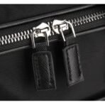 Re-Nylon and Saffiano leather briefcase - Image 13