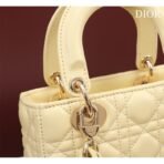 Small Lady Dior My ABCDior Lambskin Bag - Image 8