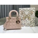 Small Lady Dior My ABCDior Lambskin Bag - Image 10