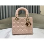 Small Lady Dior My ABCDior Lambskin Bag - Image 8