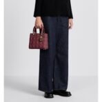 Small Lady Dior My ABCDior Lambskin Bag - Image 10