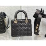 Small Lady Dior My ABCDior Lambskin Bag - Image 5