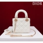 mini Lady Dior Lambskin Bag - Image 7