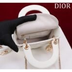 mini Lady Dior Lambskin Bag - Image 4