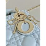 mini Lady Dior Lambskin Bag - Image 9