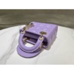 mini Lady Dior Lambskin Bag - Image 9