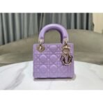 mini Lady Dior Lambskin Bag - Image 3