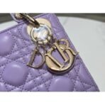 mini Lady Dior Lambskin Bag - Image 11