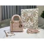 mini Lady Dior Lambskin Bag - Image 9