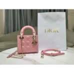 mini Lady Dior Lambskin Bag - Image 8