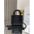 mini Lady Dior  Ultramatte Cannage Calfskin - Image 7