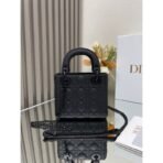 mini Lady Dior  Ultramatte Cannage Calfskin - Image 5