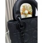 mini Lady Dior  Ultramatte Cannage Calfskin - Image 4