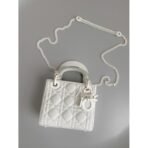 mini Lady Dior  Ultramatte Cannage Calfskin - Image 4