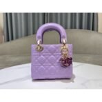 mini Lady Dior Lambskin bag - Image 7