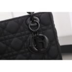 Small  Lady Dior My ABCDior bag Ultramatte Cannage Calfskin - Image 8